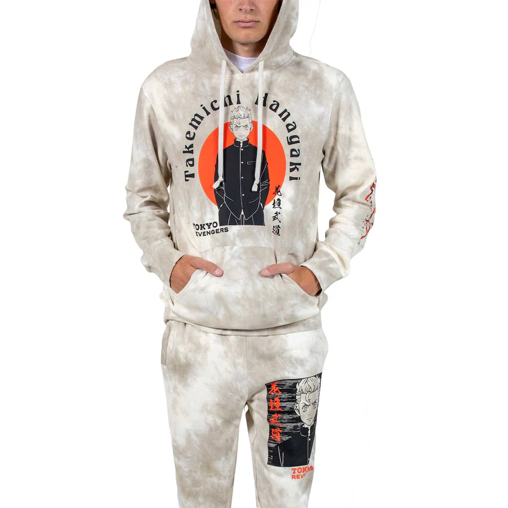 Tokyo Revengers BIOWORLD Hoodie and Jogger Set - Natural - M