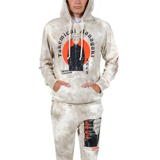 Tokyo Revengers BIOWORLD Hoodie and Jogger Set - Natural - M