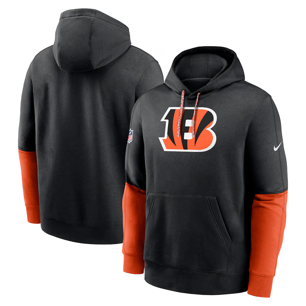 Cincinnati Bengals Nike 2024 Sideline Club Hoodie - Black