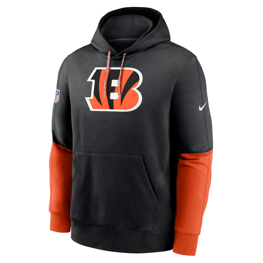 Cincinnati Bengals Nike 2024 Sideline Club Hoodie - Black
