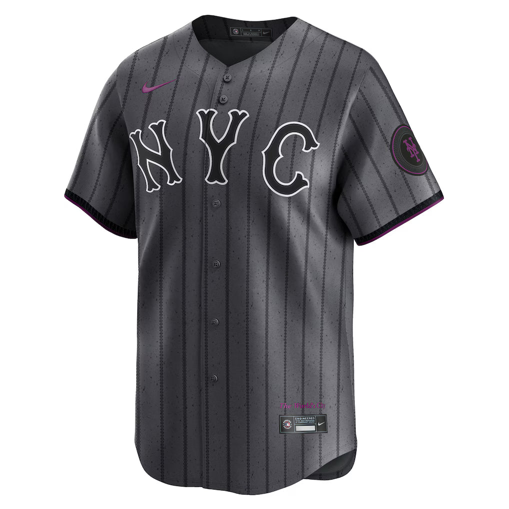 New York Mets Nike Youth 2024 City Connect Jersey - Yth M