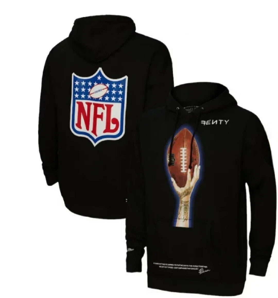 FENTY for Mitchell & Ness Super Bowl LVII Icon Hoodie - Black