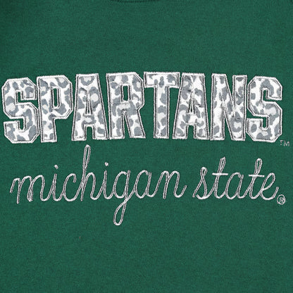 Michigan State Pressbox Steamboat Sweatshirt - Green - S
