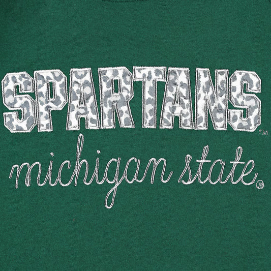 Michigan State Pressbox Steamboat Sweatshirt - Green - S